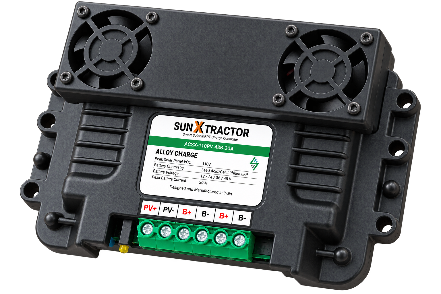 SunXtractor MPPT Solar Charge Controller